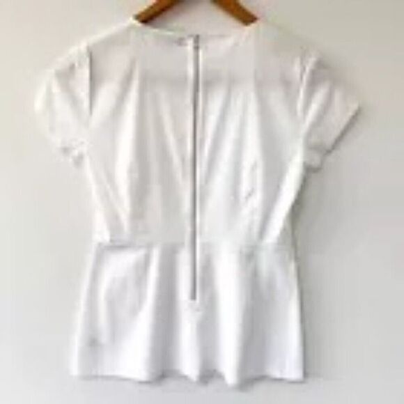 Theory Carrian Peplum Top, Size S - Picture 6 of 11